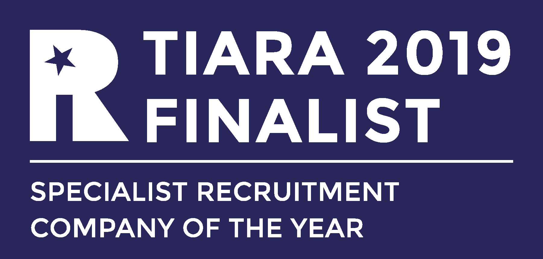 TIARA Specialist Recruitment Comp of the year FINALIST RGB